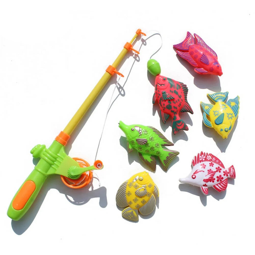 7pcs Magnetic Fishing Toy Game N224