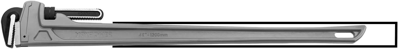 Aluminum Pipe Wrench 48-Inch Heavy Duty Straight Pipe Wrench W85570