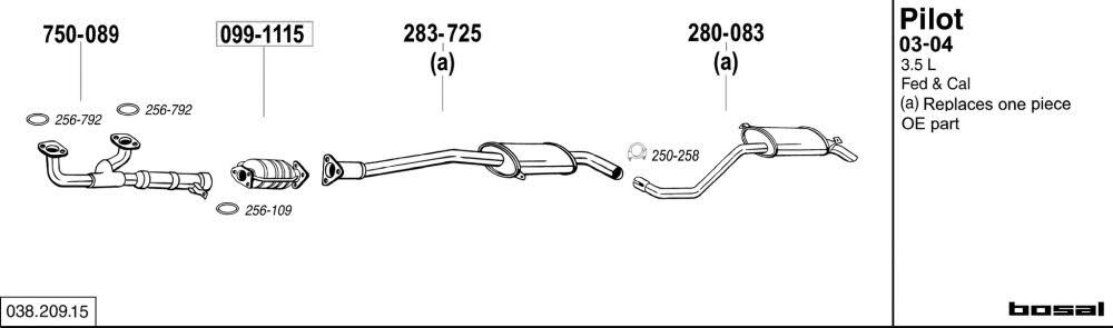 Exhaust Pipe F35030