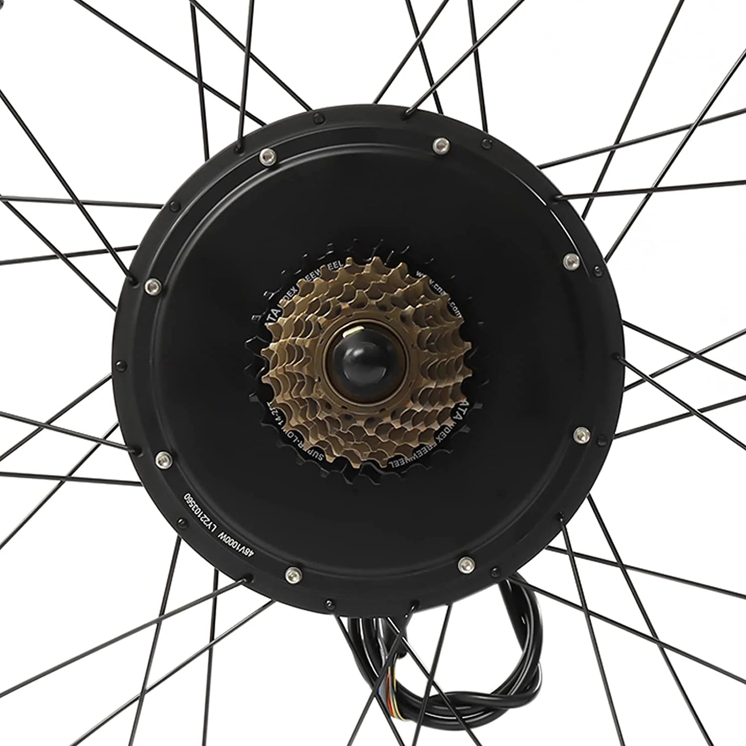 26" 48 Volt 1000 Watts Electric Bike Hub Motor Conversion Kit U2017