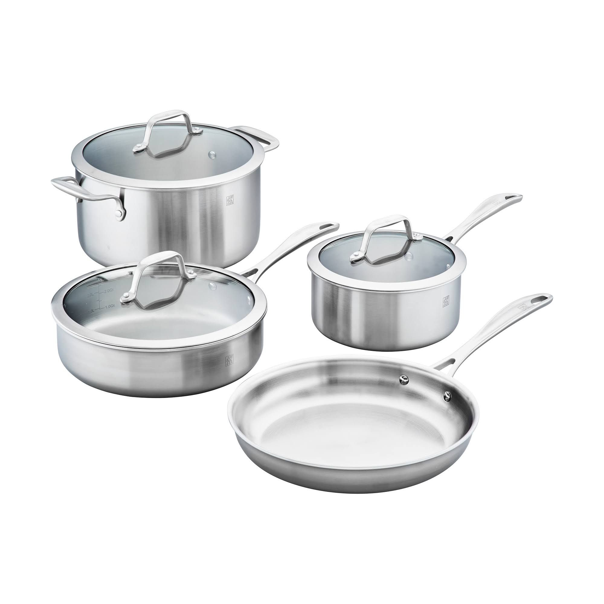 7 Piece Stainless Steel Cookware Set R646