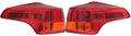 Pair Tail Lights for 2013-2015 Toyota RAV4 Replacement S249794