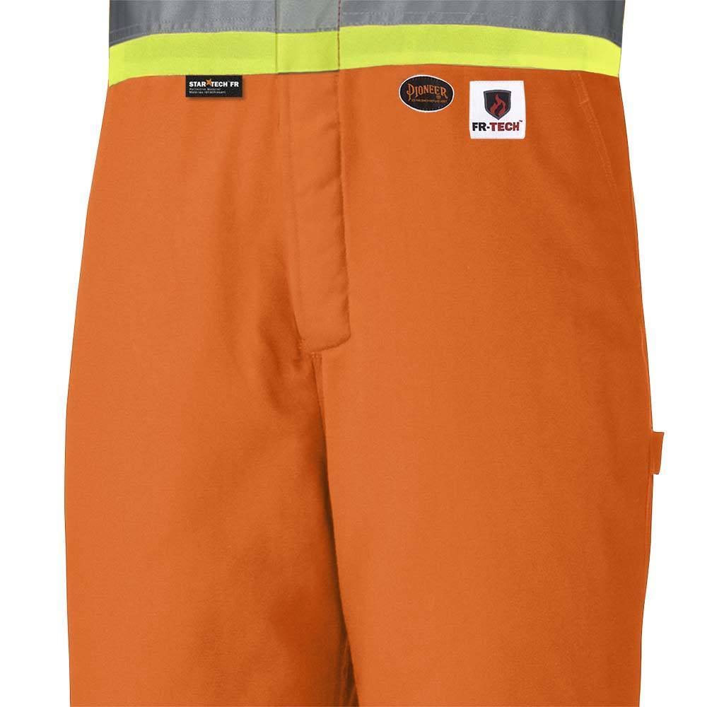 Flame Resistant Quilted Cotton Safety Overall 2xl J833