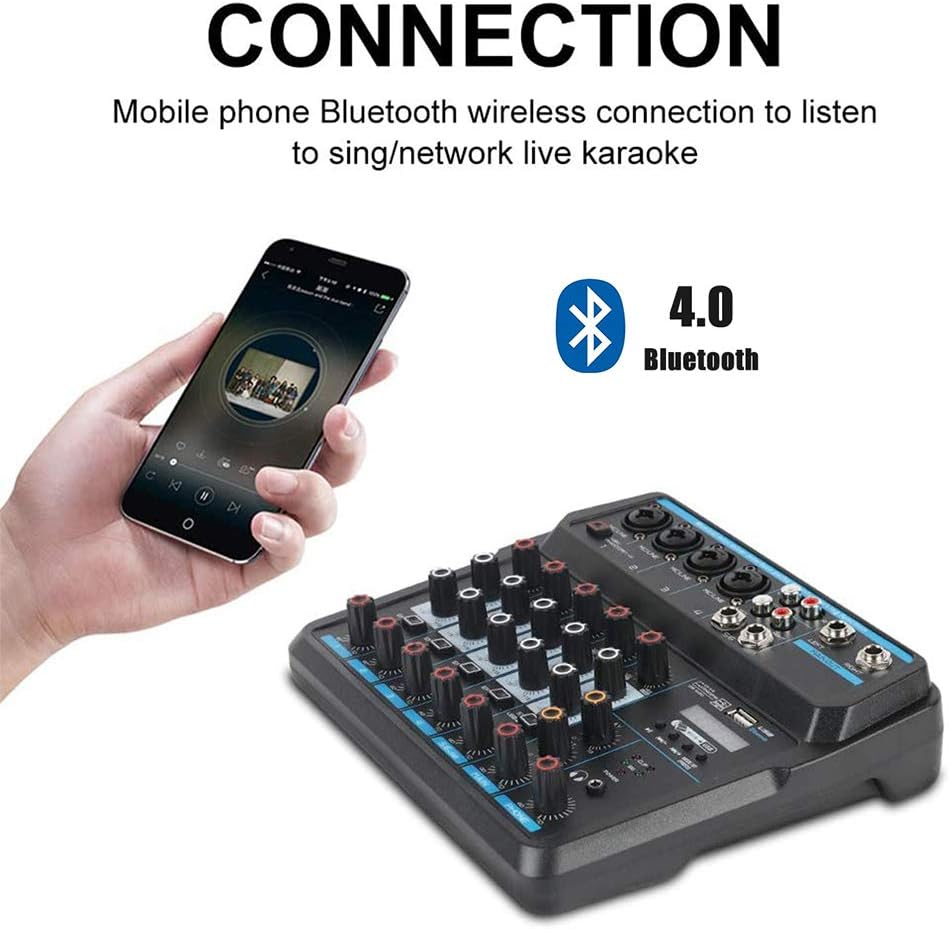 6 Channel Bluetooth Sound Mixer Pack of 2 A56035