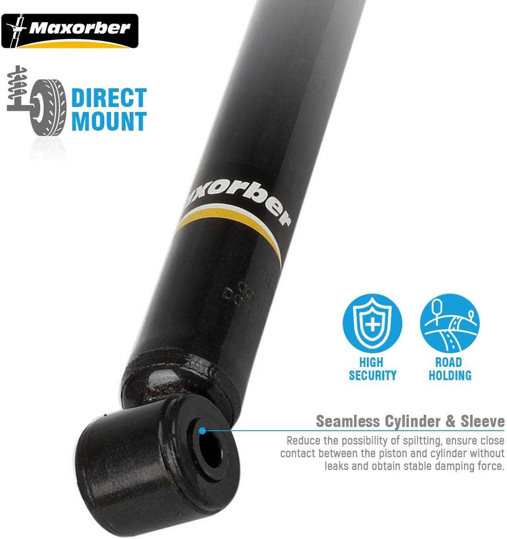 2pcs Rear Left Right Shocks Struts Absorber Pack of 2 P2619