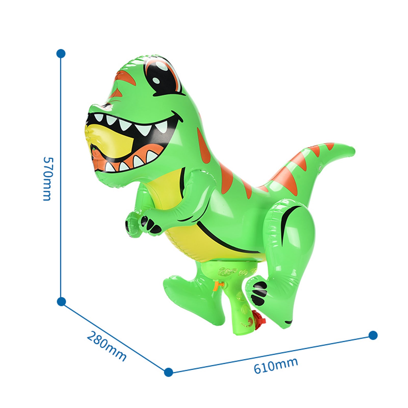 Green Dinosaur Inflatable Hammer T7448