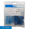 Cat5e RJ45 Keystone Jack Blue 25-Pack N2019